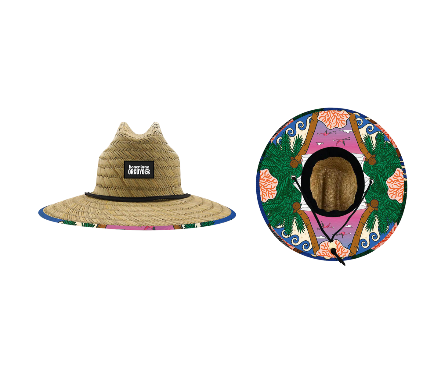 Suit Straw Hat