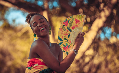 Kibrahacha Bamboo Hand Fan