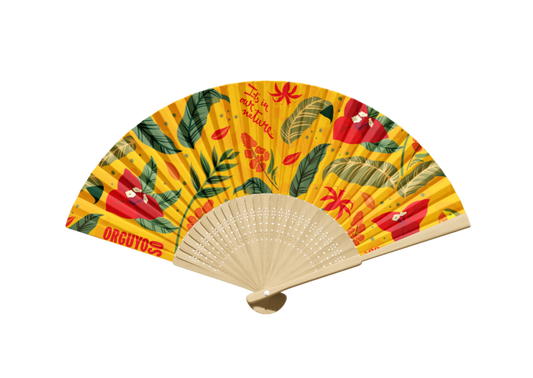 Kibrahacha Bamboo Hand Fan