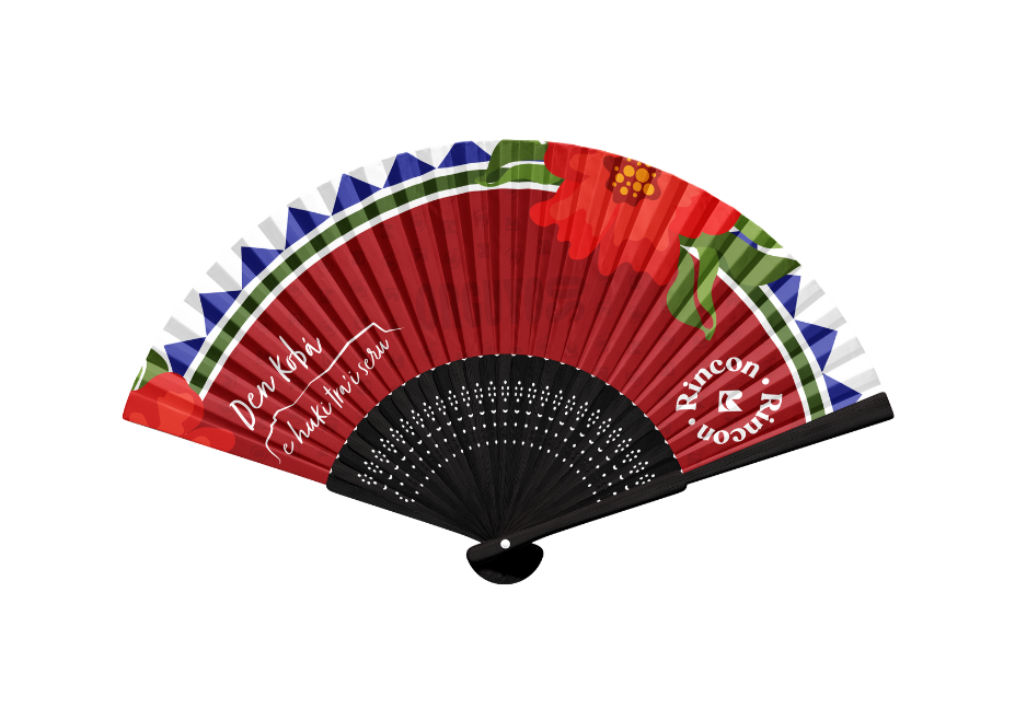 Den Kobá Bamboo Hand Fan